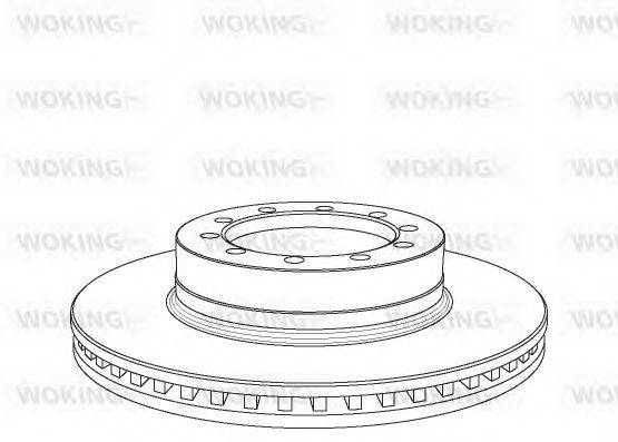 WOKING NSA107120 гальмівний диск