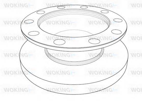 WOKING NSA119810 гальмівний диск