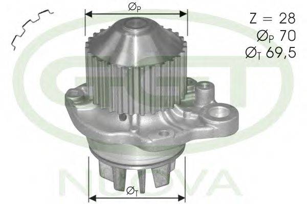 GGT PA11113 Водяний насос