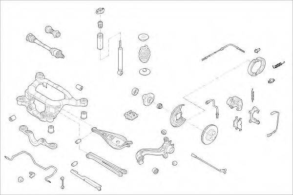 MONROE MO14773HA Підвіска колеса