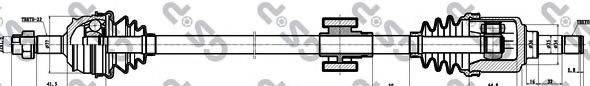 GSP 217025 Приводний вал