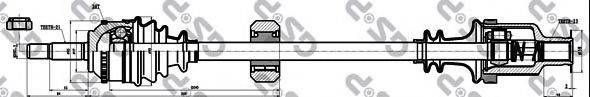 GSP 250357 Приводний вал