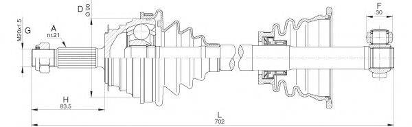 OPEN PARTS DRS6283.00