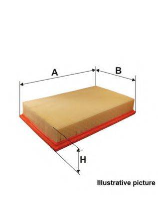 OPEN PARTS EAF362310 Повітряний фільтр