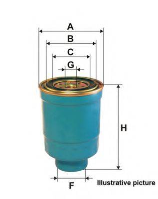 OPEN PARTS EFF507610 Паливний фільтр