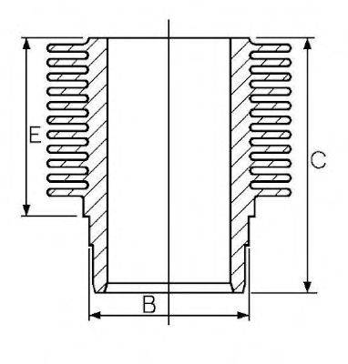 GOETZE ENGINE 2481DLSTD Гільза циліндра