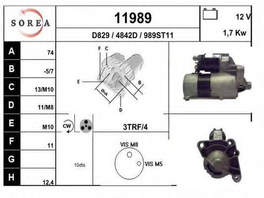 EAI 11989 Стартер