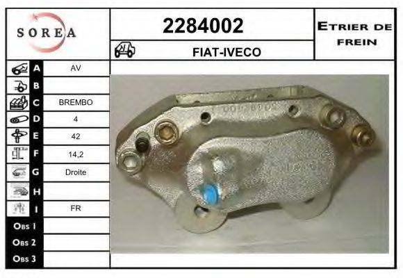 EAI 2284002 Гальмівний супорт