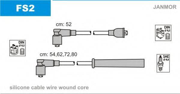 JANMOR FS2 Комплект дротів запалювання