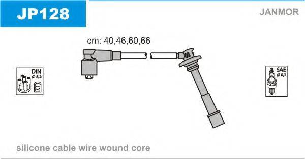 JANMOR JP128 Комплект дротів запалювання