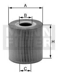 MANN-FILTER HU7181X Масляний фільтр