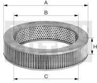 MANN-FILTER C2646 Повітряний фільтр