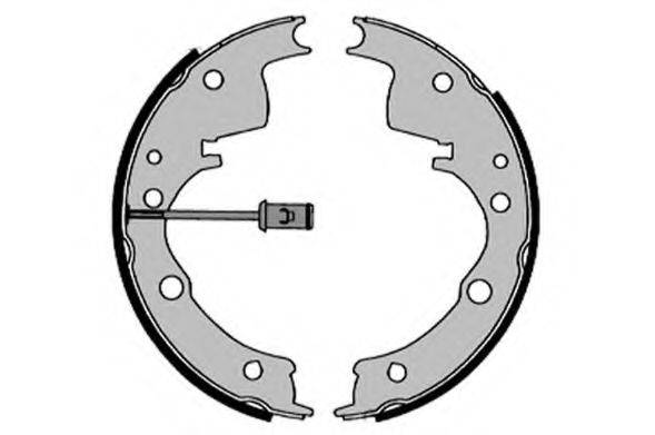 RAICAM 2606 Комплект гальмівних колодок
