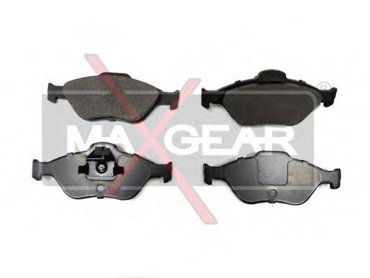 MAXGEAR 190619 Комплект гальмівних колодок, дискове гальмо