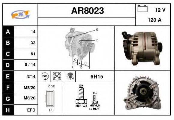 SNRA AR8023 Генератор