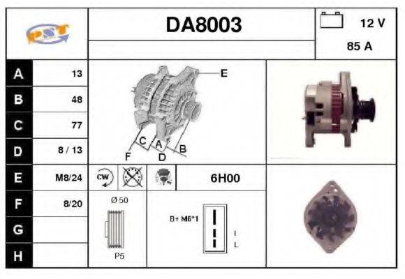 SNRA DA8003 Генератор