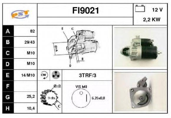 SNRA FI9021 Стартер