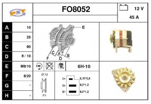 SNRA FO8052 Генератор