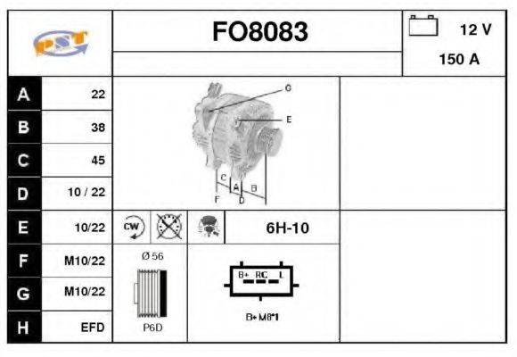 SNRA FO8083 Генератор