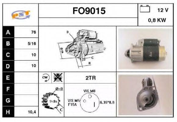 SNRA FO9015 Стартер