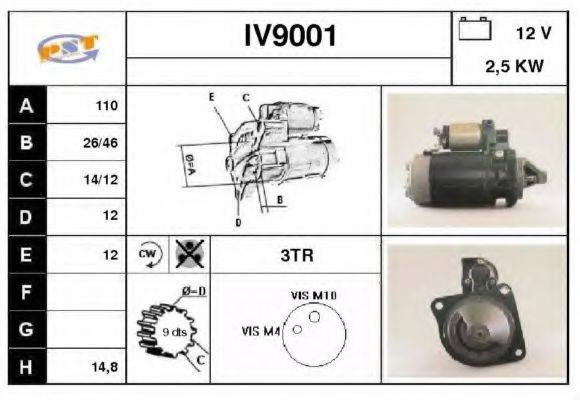 SNRA IV9001 Стартер