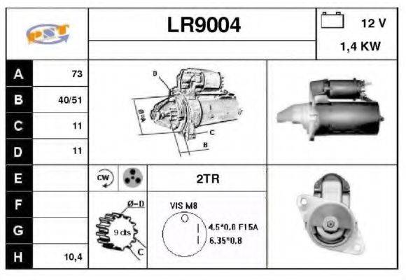 SNRA LR9004 Стартер