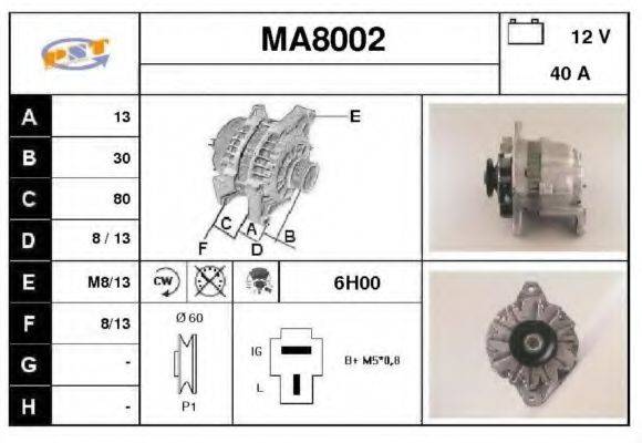 SNRA MA8002 Генератор