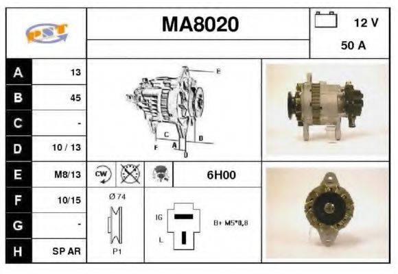 SNRA MA8020 Генератор