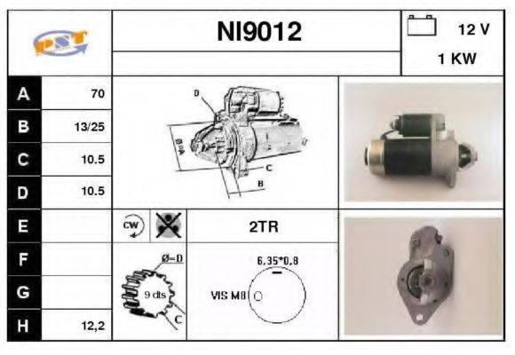 SNRA NI9012 Стартер