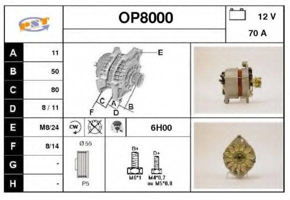 SNRA OP8000 Генератор