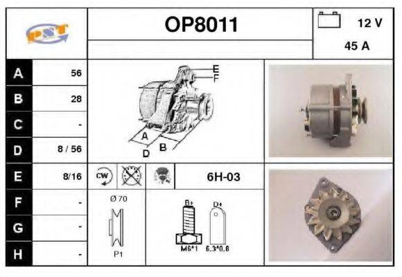 SNRA OP8011 Генератор