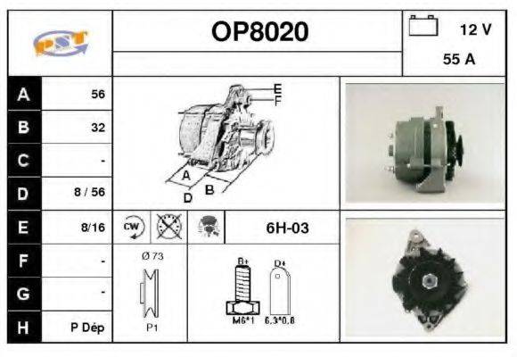 SNRA OP8020 Генератор