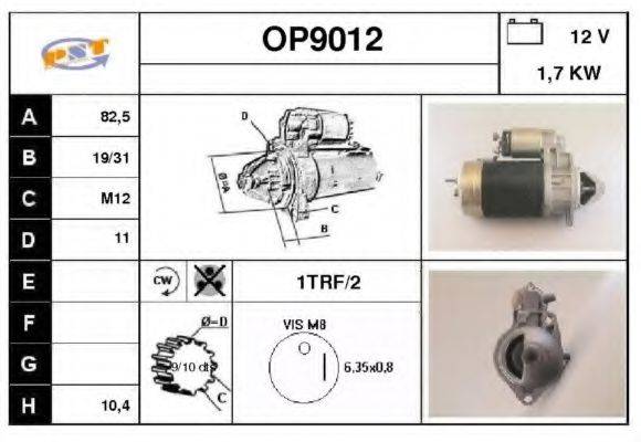 SNRA OP9012 Стартер