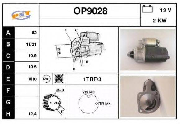 SNRA OP9028 Стартер