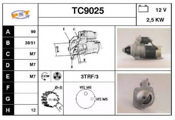 SNRA TC9025 Стартер