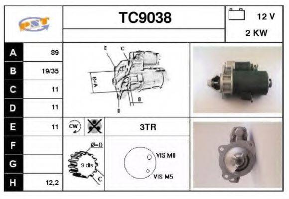 SNRA TC9038 Стартер