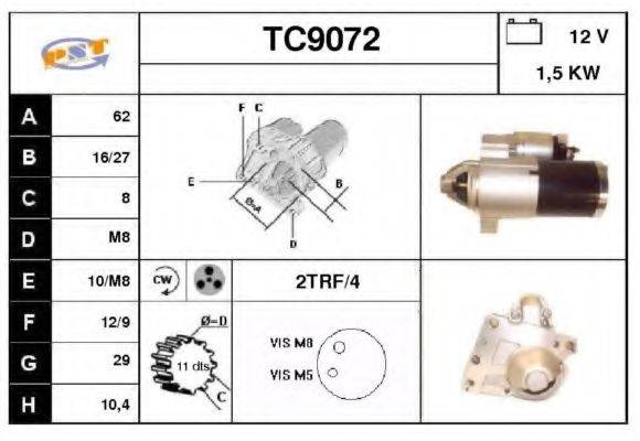 SNRA TC9072 Стартер