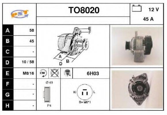 SNRA TO8020 Генератор