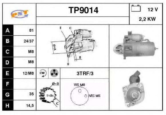 SNRA TP9014 Стартер