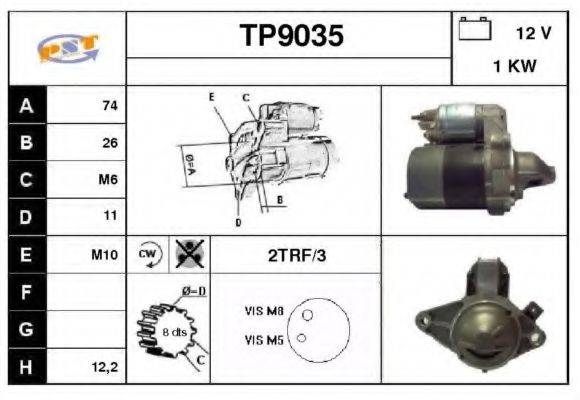 SNRA TP9035 Стартер