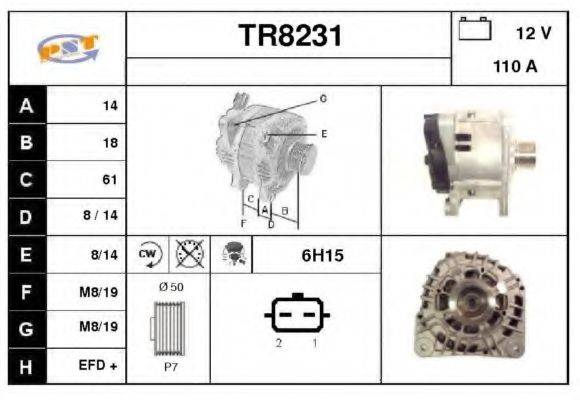 SNRA TR8231 Генератор