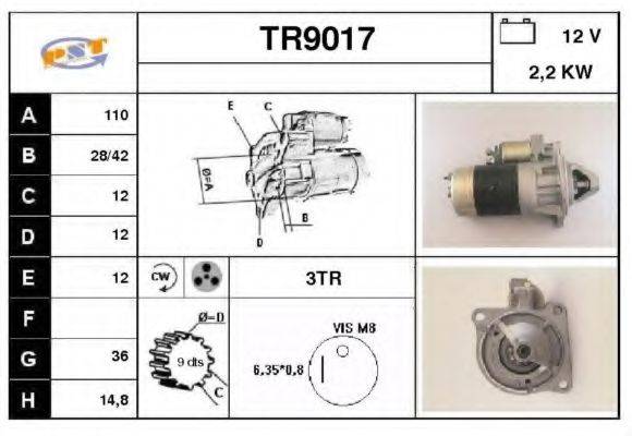 SNRA TR9017 Стартер