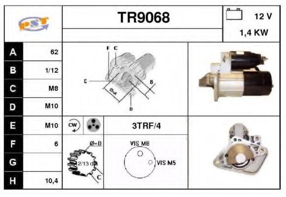 SNRA TR9068 Стартер