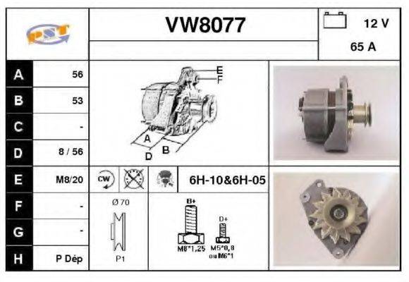 SNRA VW8077 Генератор