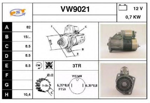 SNRA VW9021 Стартер