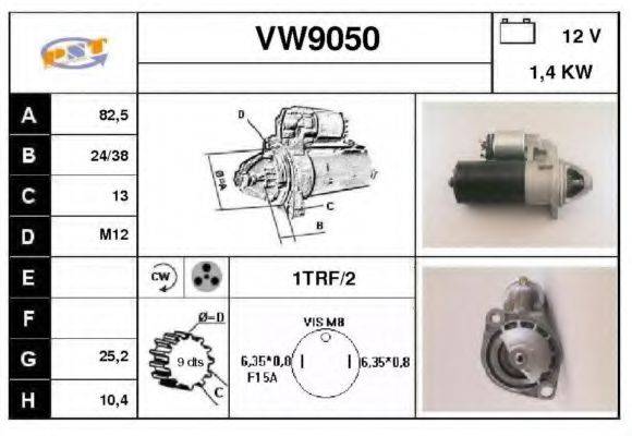 SNRA VW9050 Стартер