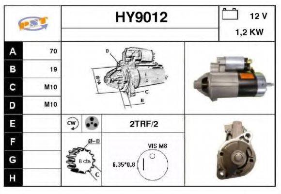 SNRA HY9012 Стартер