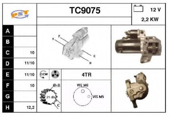 SNRA TC9075 Стартер