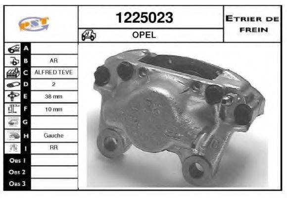 SNRA 1225023 Гальмівний супорт