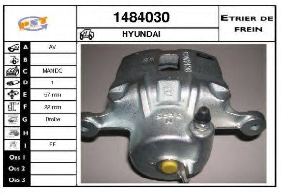 SNRA 1484030 Гальмівний супорт